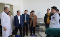 校长周勇一行到附属医院（临床医学院）调研指导工作